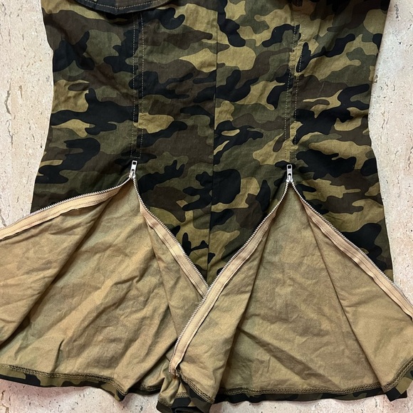 ENVME Sexy Army Girl Romper with Shorts Size Medium - Picture 4 of 6